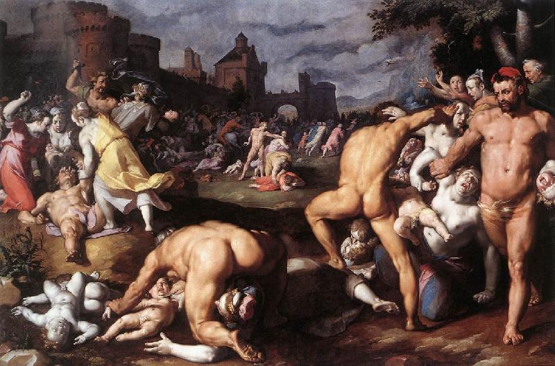 CORNELIS VAN HAARLEM Massacre of the Innocents sdf